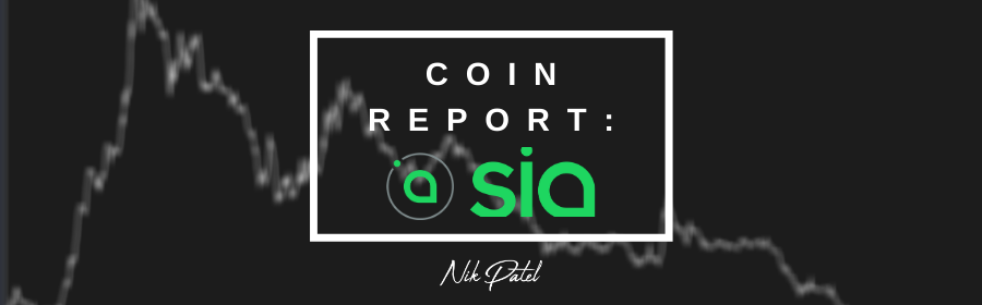 You are currently viewing Coin Report #60: Siacoin